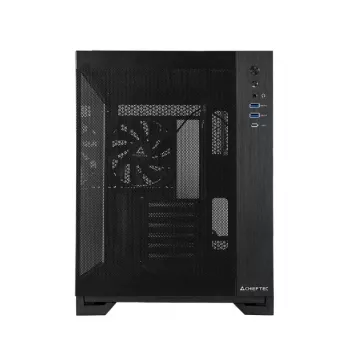 Chieftec Case mATX GM-30B-M-OP, nero, Cube