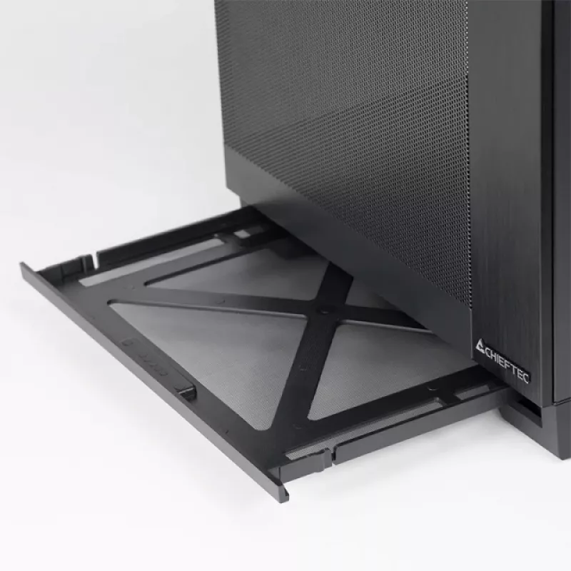 Chieftec Case mATX GM-30B-M-OP, nero, Cube