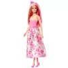 Barbie A Touch of Magic Royal bambola con capelli rosa e biondi, gonna farfalla e accessori
