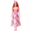 Barbie A Touch of Magic Royal bambola con capelli rosa e biondi, gonna farfalla e accessori