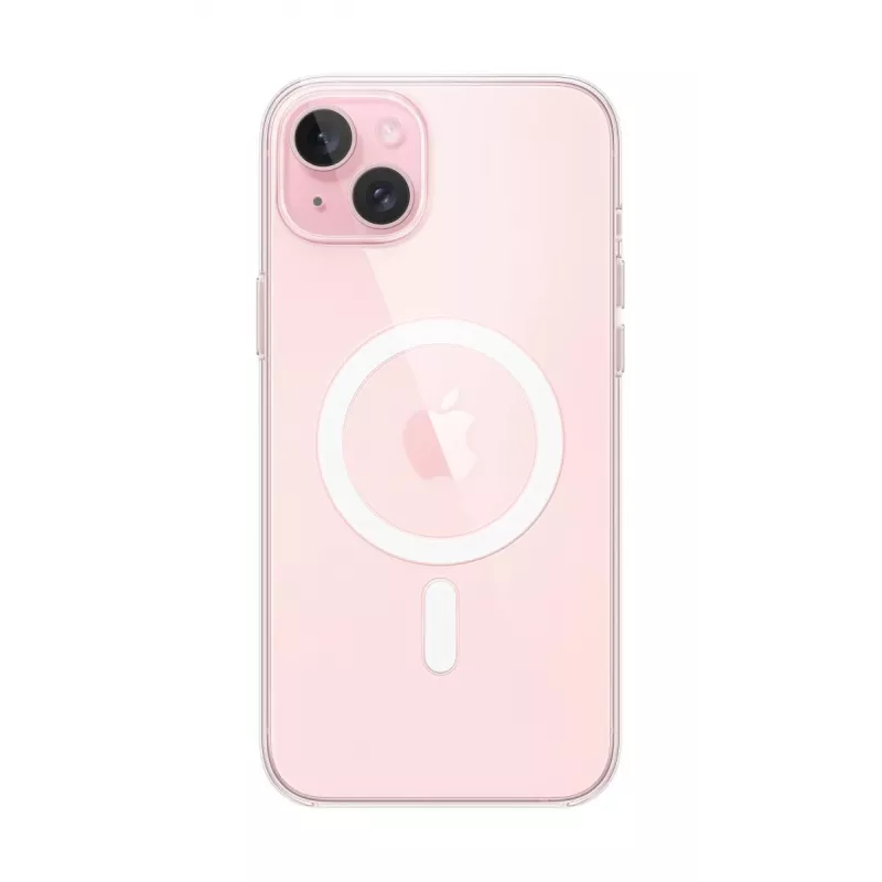 Clear Case Cover Apple iPhone 15 Plus MagSafe trasparente