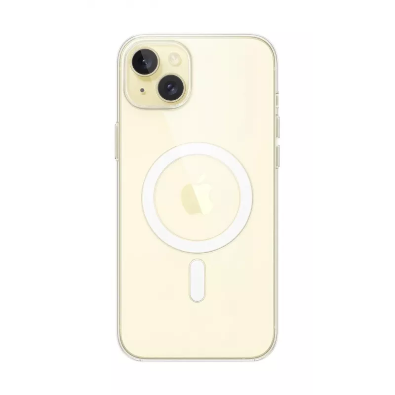 Clear Case Cover Apple iPhone 15 Plus MagSafe trasparente