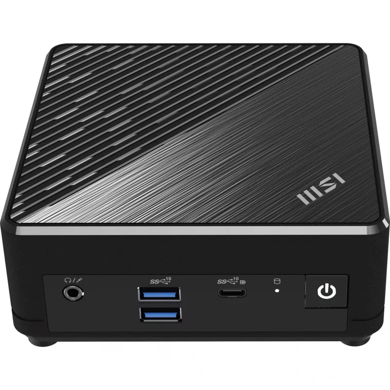 MSI Cubi N ADL S-078EU Intel® N N100 4 GB DDR4-SDRAM 128 GB SSD Windows 11 Pro Mini-PC nero