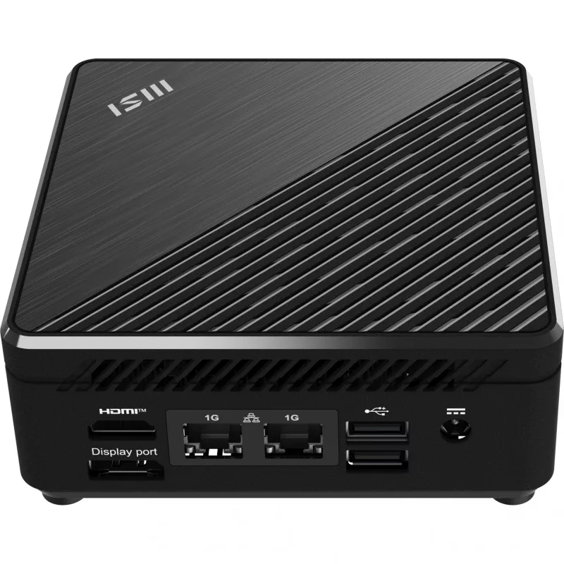 MSI Cubi N ADL S-078EU Intel® N N100 4 GB DDR4-SDRAM 128 GB SSD Windows 11 Pro Mini-PC nero