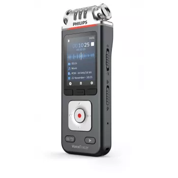 Philips VoiceTracer nero, grigio