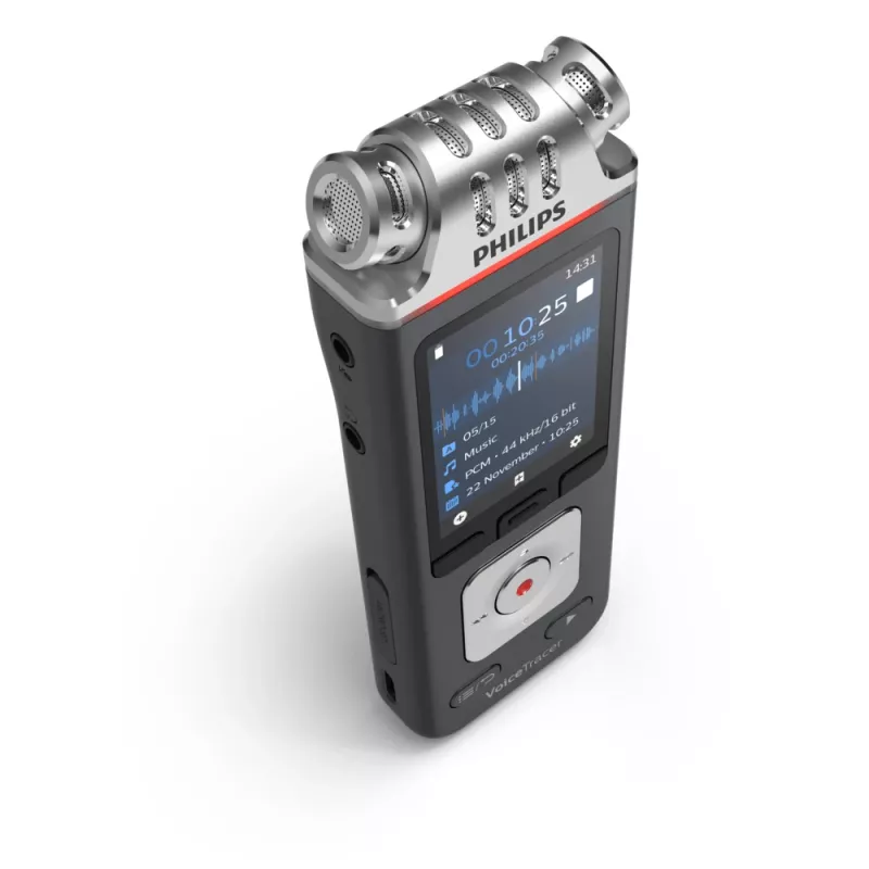 Philips VoiceTracer nero, grigio