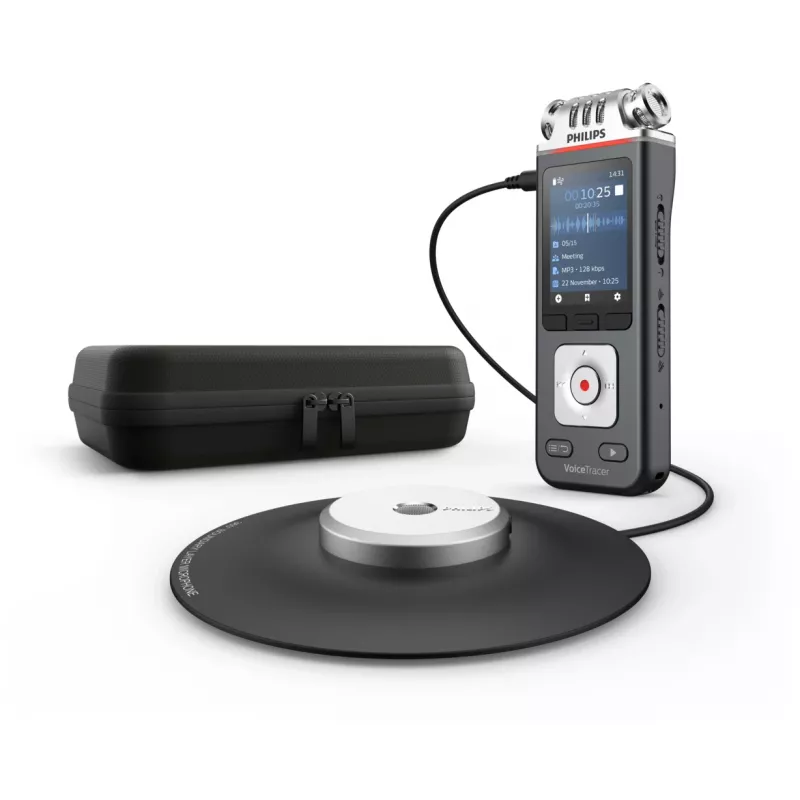 Philips VoiceTracer nero, grigio
