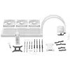 be quiet LIGHT LOOP 360mm bianco dissipatore liquido all-in-one per processore 12 cm 1 pezzo