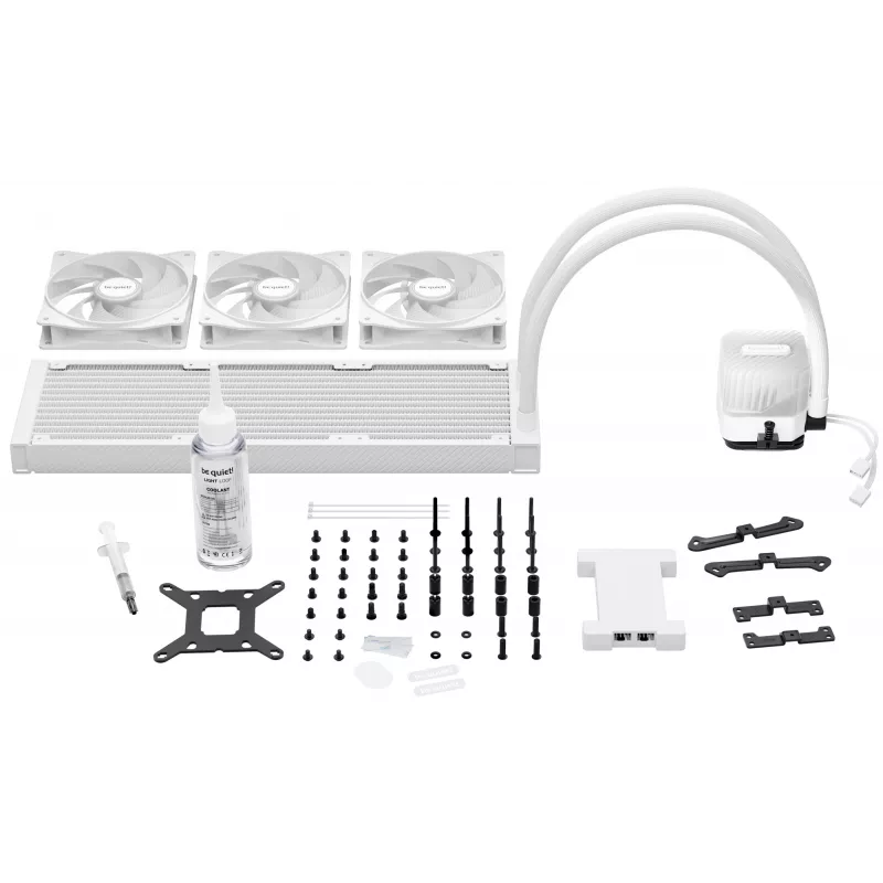 be quiet LIGHT LOOP 360mm bianco dissipatore liquido all-in-one per processore 12 cm 1 pezzo