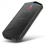 Axagon EEM2-GAM case esterno USB-C 10Gbps in metallo per SSD M.2 NVMe e SATA. Senza viti