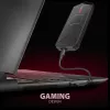 Axagon EEM2-GAM case esterno USB-C 10Gbps in metallo per SSD M.2 NVMe e SATA. Senza viti