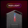 Axagon EEM2-GAM case esterno USB-C 10Gbps in metallo per SSD M.2 NVMe e SATA. Senza viti