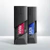 Axagon EEM2-GTS2 case esterno USB-C 10Gbit/s in metallo per SSD M.2 NVMe e SATA. Senza viti