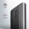 Axagon EEM2-GTS2 case esterno USB-C 10Gbit/s in metallo per SSD M.2 NVMe e SATA. Senza viti