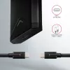 Axagon EEM2-UB2 case esterno USB-C 10Gbps in metallo per SSD M.2 NVMe. Nero