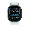 APPLE 49 mm prolunga Ice Blue Ocean Band – finitura titanio nero