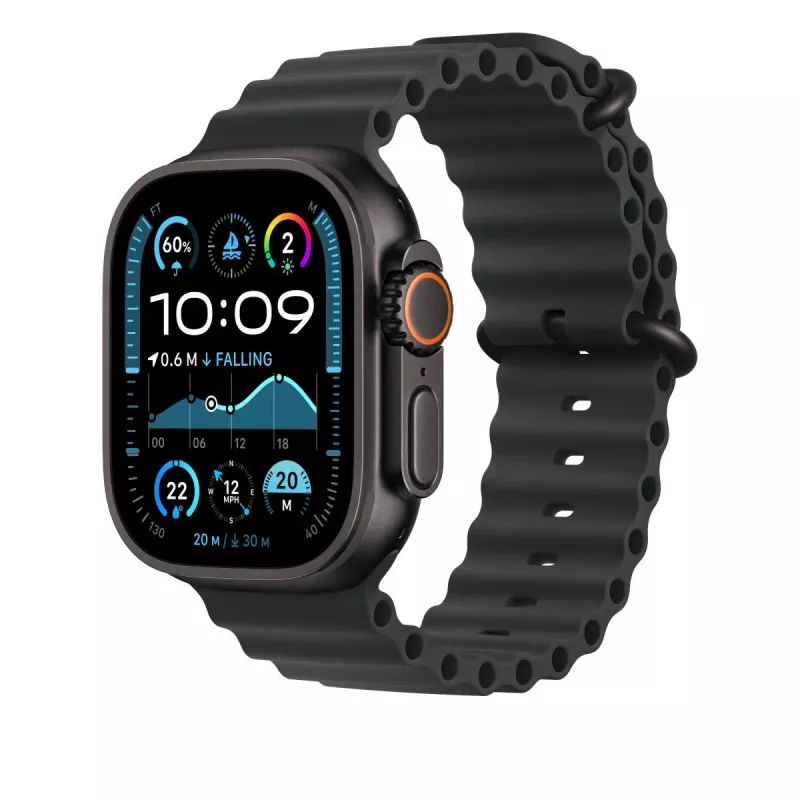 APPLE 49mm prolunga Black Ocean Band – finitura titanio nero