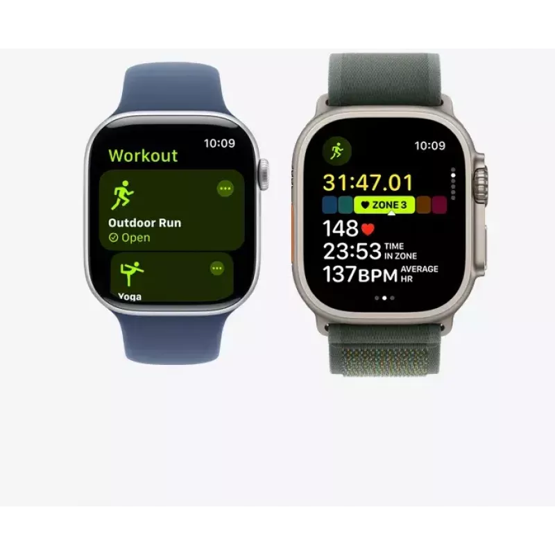 Smartwatch Apple Watch Ultra 2 GPS + Cellular 49mm titanio naturale Blue Trail Loop S/M