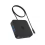 ICY BOX IB-DK4090-C docking station USB-C 12-in-1, 3x HDMI 4K@60Hz, Gigabit LAN, 4x USB-A 3.2 Gen 1, 2x USB-C 3.2 Gen 2, PD fino a 100 W, nera
