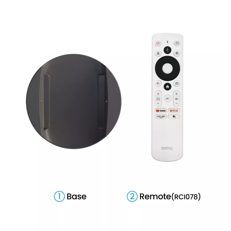 BenQ GV50 proiettore standard-throw 500 ANSI lumen DLP 1080p (1920x1080) bianco