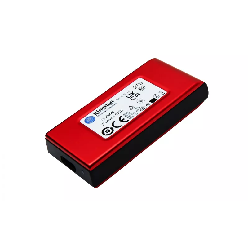 Kingston Technology 2TB XS1000 rosso unità a stato solido portatile esterna USB 3.2 Gen 2