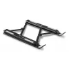 Hama Light supporto pieghevole per laptop, inclinazione a 12 livelli, fino a 39,6 cm (15,6 pollici), nero