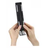 Hama Light supporto pieghevole per laptop, inclinazione a 12 livelli, fino a 39,6 cm (15,6 pollici), nero