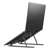 Hama Light supporto pieghevole per laptop, inclinazione a 12 livelli, fino a 39,6 cm (15,6 pollici), nero