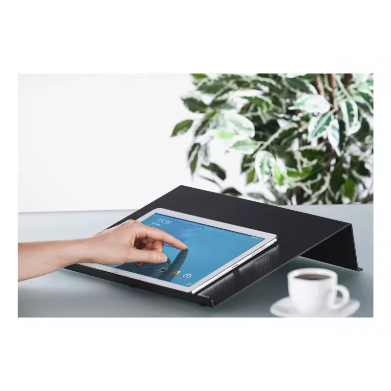 Hama Carbon supporto per laptop, effetto carbonio, fino a 46,7 cm (18,4 pollici), nero