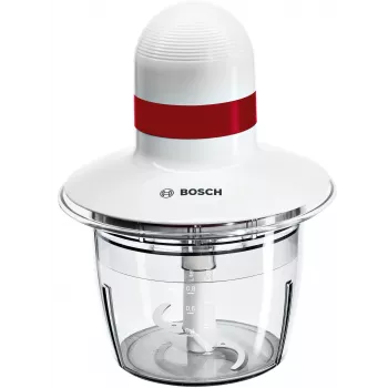 Tritatutto elettrico Bosch MMRP1000 0,8 L 400 W rosso, trasparente, bianco