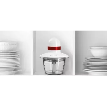 Tritatutto elettrico Bosch MMRP1000 0,8 L 400 W rosso, trasparente, bianco