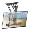 Supporto TV da soffitto motorizzato orientabile Techly con integrazione Smart Home per televisori da 32 a 70 pollici