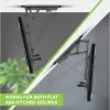 Supporto TV da soffitto motorizzato orientabile Techly con integrazione Smart Home per televisori da 32 a 70 pollici