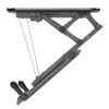 Supporto TV da soffitto motorizzato orientabile Techly con integrazione Smart Home per televisori da 32 a 70 pollici