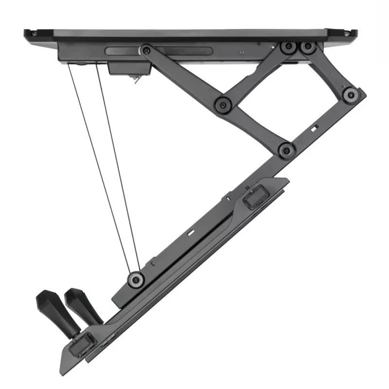 Supporto TV da soffitto motorizzato orientabile Techly con integrazione Smart Home per televisori da 32 a 70 pollici