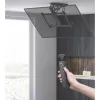 Supporto TV da soffitto motorizzato orientabile Techly con integrazione Smart Home per televisori da 32 a 70 pollici