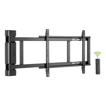 Supporto da parete per TV TECHLY 368697 per schermi da 32–75 pollici, regolazione elettrica, portata max. 50 kg