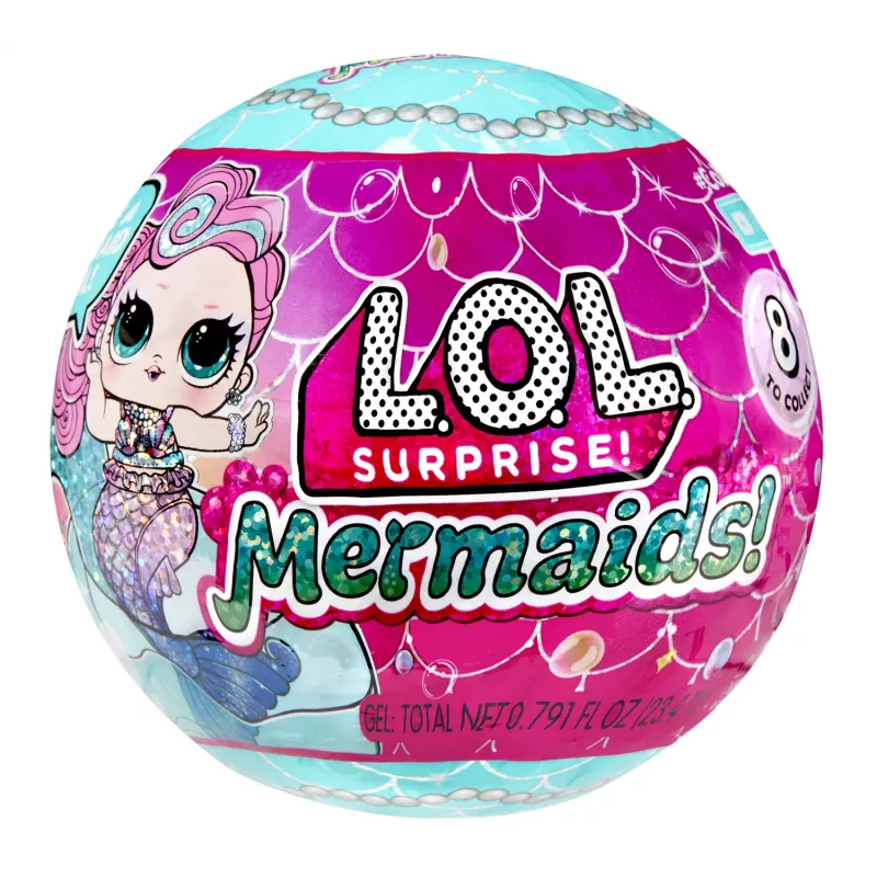 L.O.L. Surprise Mermaids Tots - crea le tue code da sirena che cambiano colore