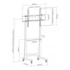Supporto a parete/stand per TV Techly ICA-TR74 2,29 m (90 pollici) nero