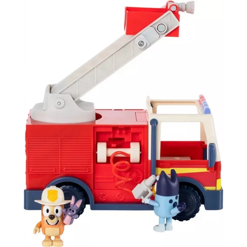 Camion dei pompieri Bluey Moose Toys, camion dei pompieri, 3 anno/i, plastica, multicolore, rosso