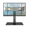 Techly ICA-LCD S07L supporto TV, 32-65 pollici (81-165,1 cm), 45 kg, VESA 600x400, base in vetro temperato, nero