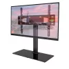Techly ICA-LCD S07L supporto TV, 32-65 pollici (81-165,1 cm), 45 kg, VESA 600x400, base in vetro temperato, nero