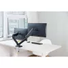 Techly ICA-LCD 462B braccio per monitor da scrivania, molla a gas, 17-32 pollici (43,2-81,3 cm), 9 kg, VESA 75x75/100x100, nero