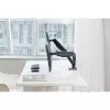 Techly ICA-LCD 462B braccio per monitor da scrivania, molla a gas, 17-32 pollici (43,2-81,3 cm), 9 kg, VESA 75x75/100x100, nero