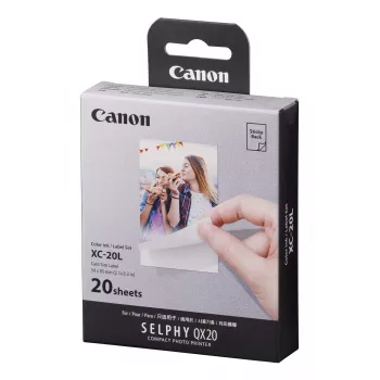 Canon XC-20L, stampa a sublimazione termica, 5,4 x 8,5 cm, 20 pz.