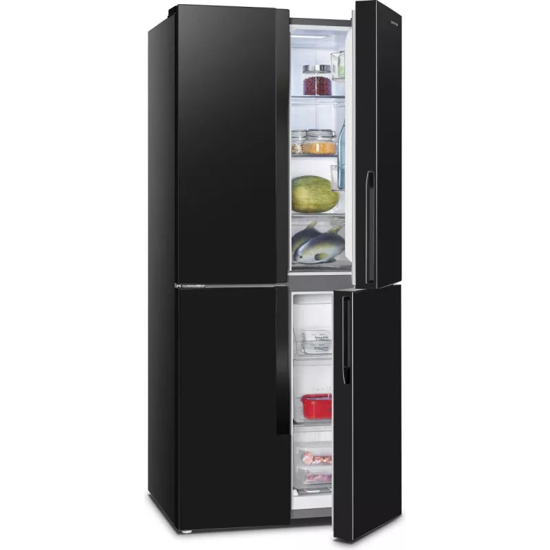 Frigorifero Side-by-Side Gorenje G600 NRM818EMB a libera installazione 427 L nero