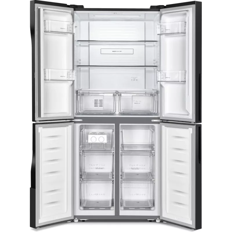 Frigorifero Side-by-Side Gorenje G600 NRM818EMB a libera installazione 427 L nero