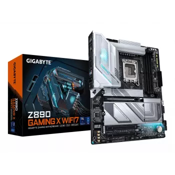 Scheda madre GIGABYTE Z890 GAMING X WIFI7 - Supporta CPU Intel Core Ultra (Serie 2), VRM 16+1+2 fasi, fino a 8800MHz DDR5 (OC), 1xPCIe 5.0 + 3xPCIe 4.0, Wi-Fi 7, 2,5GbE LAN, USB 4