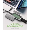Case per SSD ICY BOX IB-1919M-C42 argento M.2