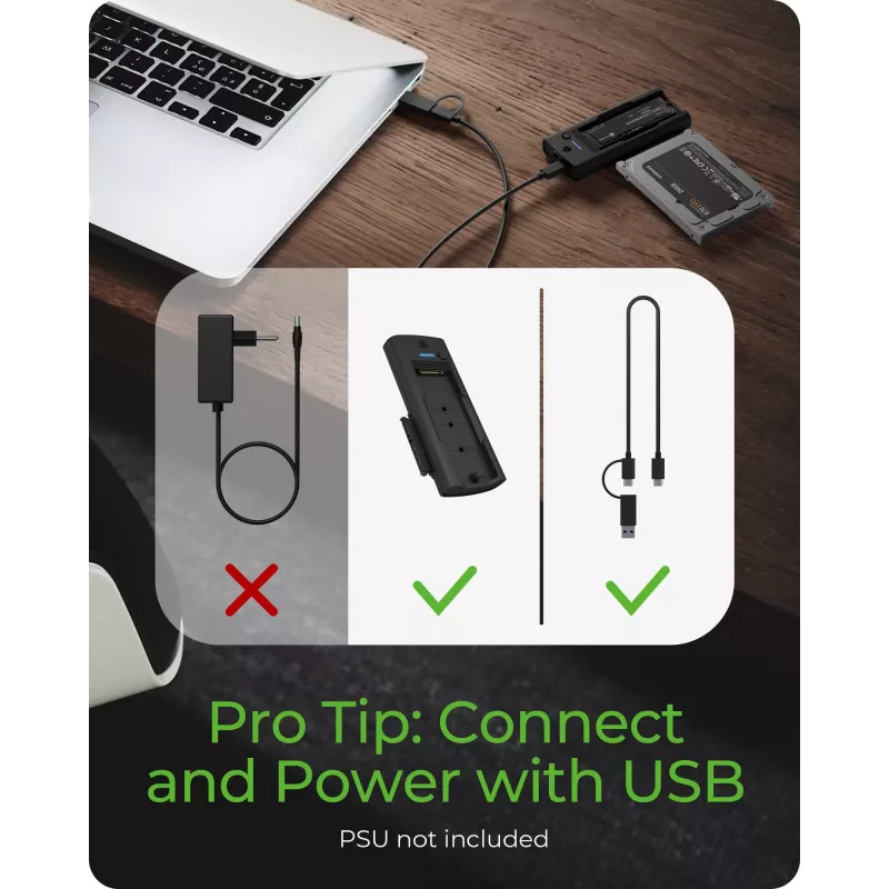 ICY BOX IB-180MS-C31 USB 3.2 Gen 2 (3.1 Gen 1) Type-C nero